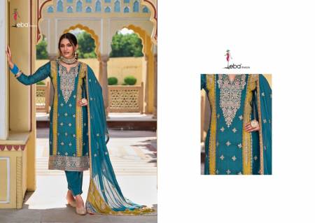 Eba Sophia Premium Silk Wedding Salwar Kameez Catalog
